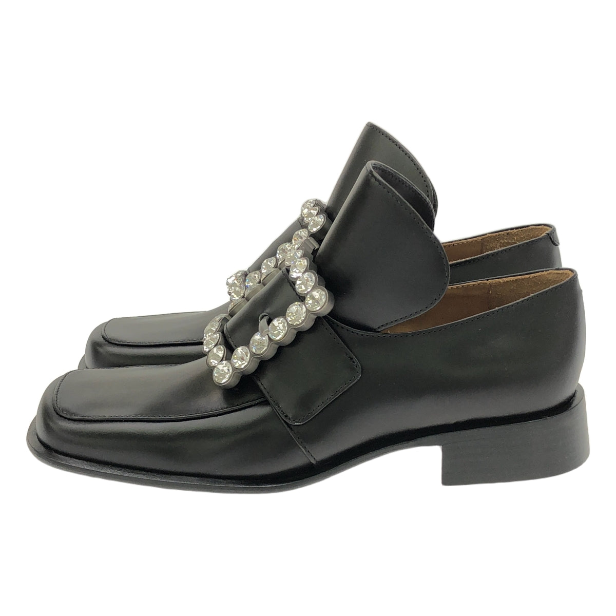 MARC JACOBS | Calf leather bejeweled pumps | 36 1/2 | Women's