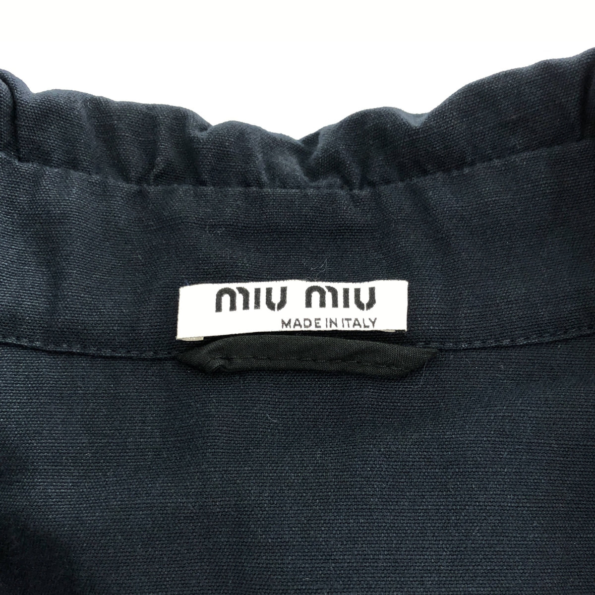 miu miu / 뮤 뮤 | 코튼 트렌치 코트 | 40 | 여성