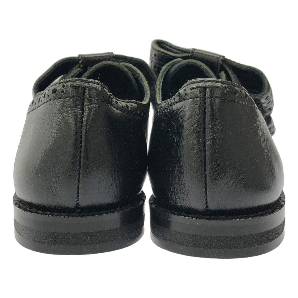 tricot COMME des GARCONS / Tricom De Galson | 가죽 리본 장식 날개 팁 드레스 신발 가죽 신발 | 23.5 |