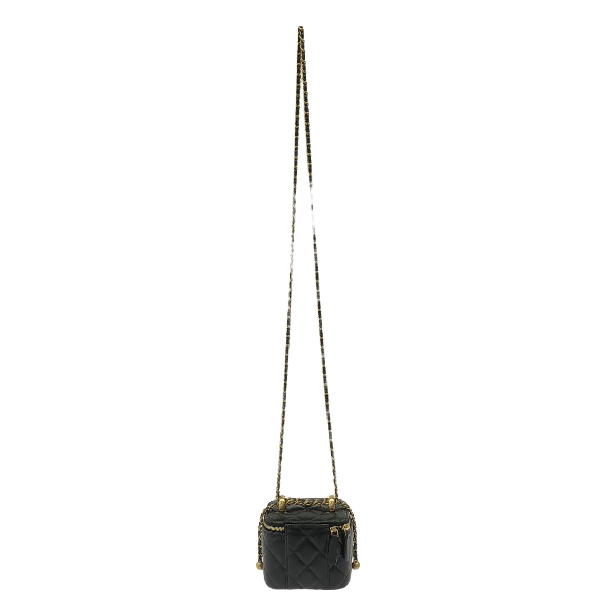 CHANEL / Chanel | AP2292 Coco Mark Matelasse Lambskin Vanity Chain Pouch Shoulder Bag 32 series |