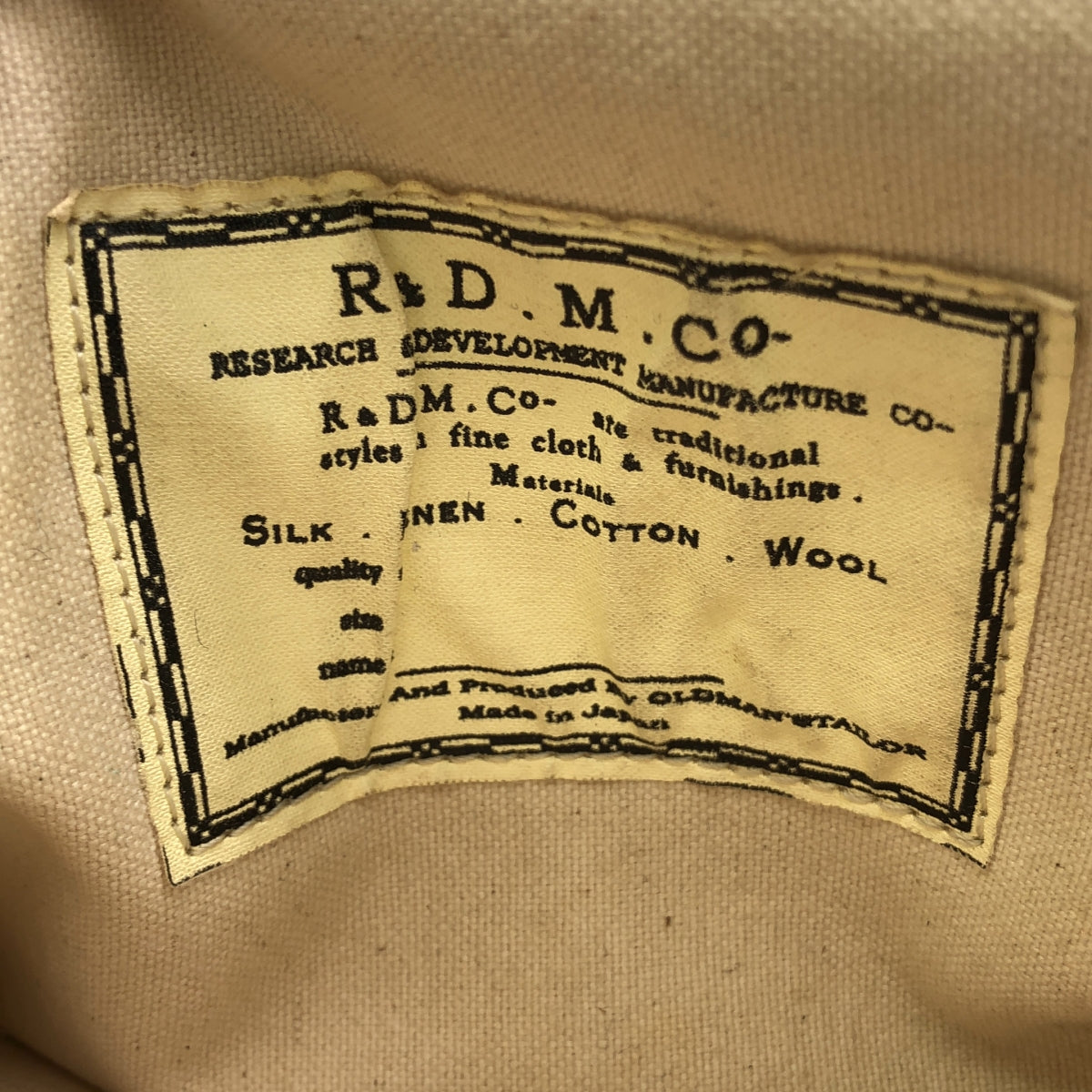 R & D.M.Co- / オールドマンズテーラー | タータンチェック トート マルシェバッグ | グリーン / ネイビー | レディース