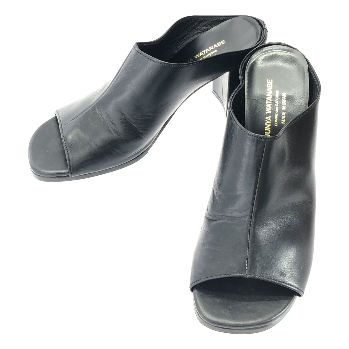 JUNYA WATANABE COMME des GARCONS レザーサンダル JUNYA WATANABE COMME des GARCONS Zipper Desigon Flip flops