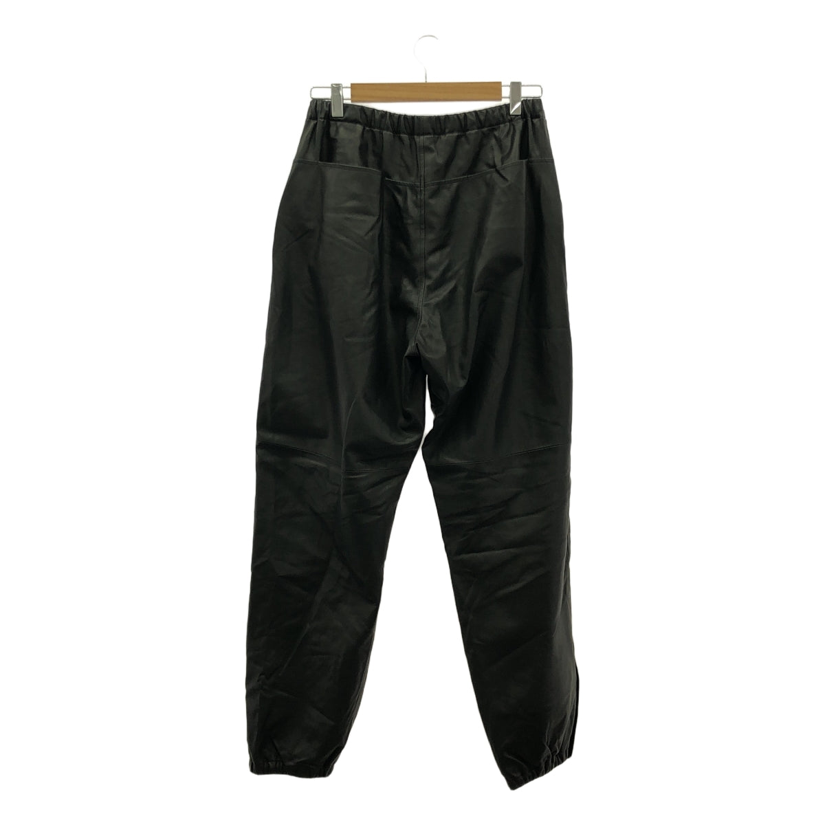 COMOLI | 2023AW | Drawstring hem zip sheepskin training pants / Y03-03014 | 2 | Men's