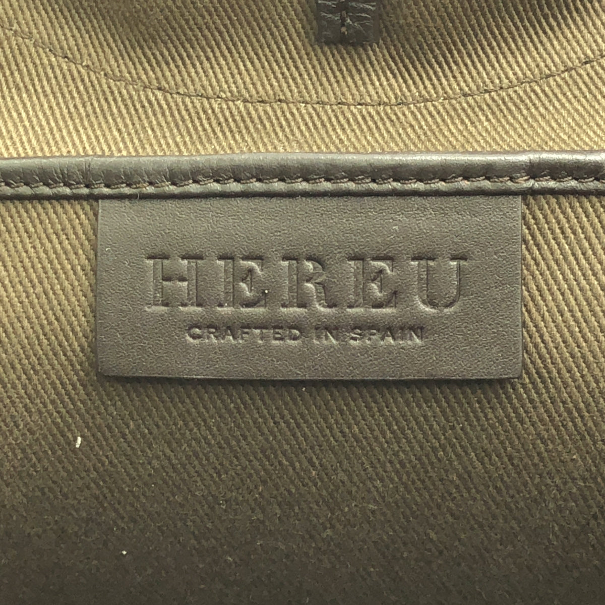 HEREU / Hereu | round handle tote bag handbag |