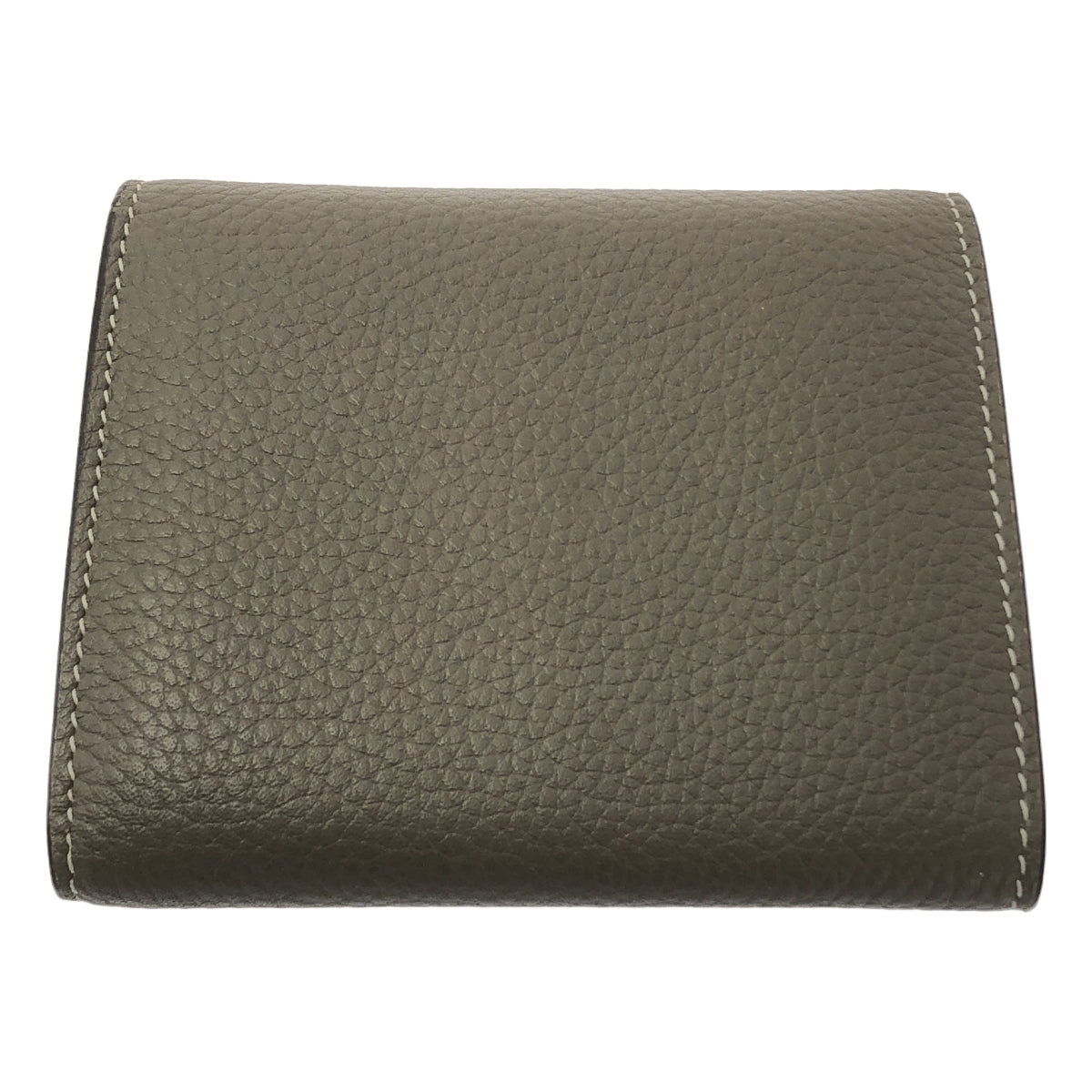 CELINE / セリーヌ | スモール フォールデッド マルチファンクション トリフォールド / レザー ロゴ コンパクト ウォレット 財布 |