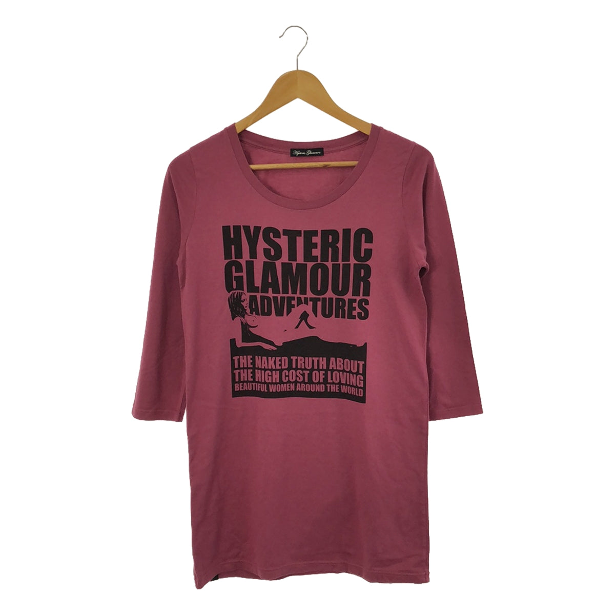 HYSTERIC GLAMOUR / ヒステリックグラマー | ヒスガール プリント ロングスリーブTシャツ | ピンク | レディース – KLD