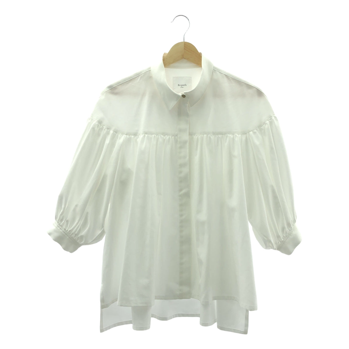 Re:poris / レポリス | # fairycloset 11 タック フェアクロ ブラウス | F | ホワイト | レディース Re:poris / レポリス | fairycloset 11 タック フェアクロ