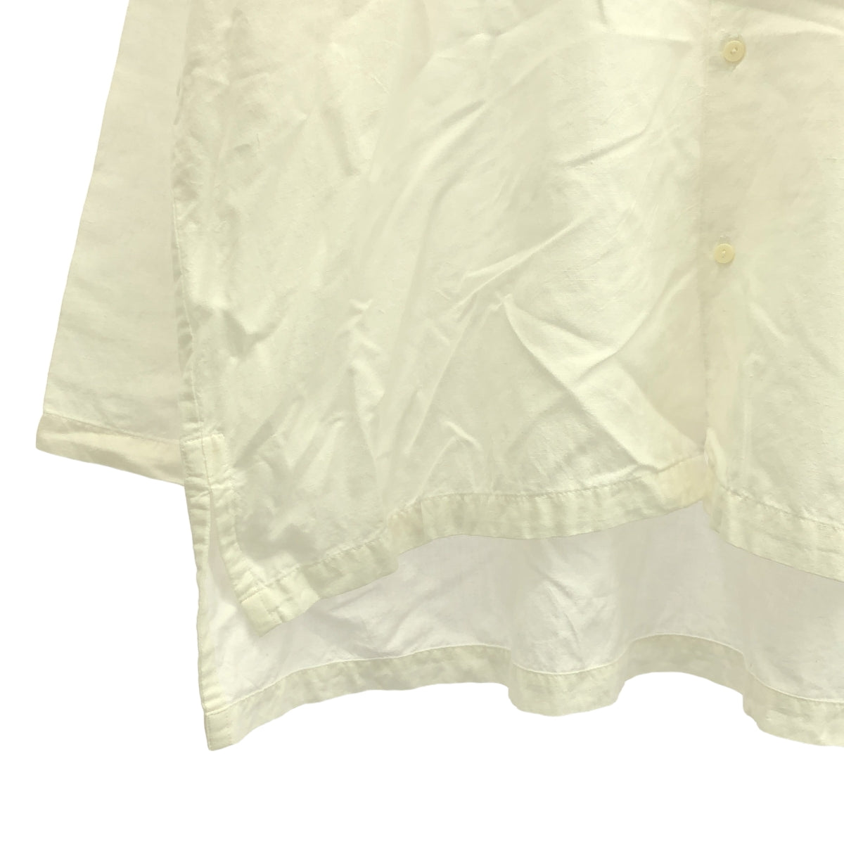 jujudhau / ズーズーダウ | BOX SHIRTS L/C  ボックス シャツ | F | ホワイト | レディース