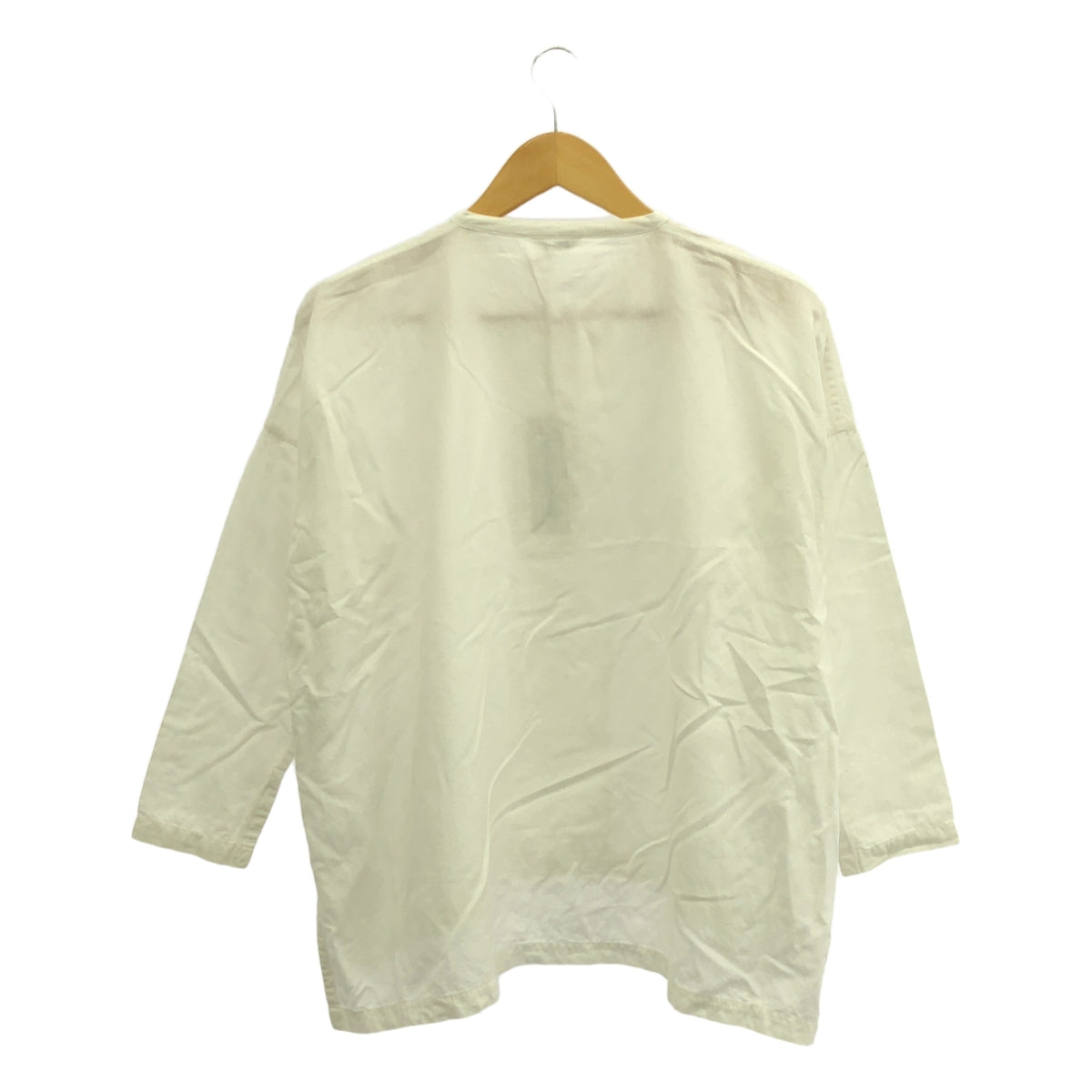 jujudhau / ズーズーダウ | BOX SHIRTS L/C  ボックス シャツ | F | ホワイト | レディース