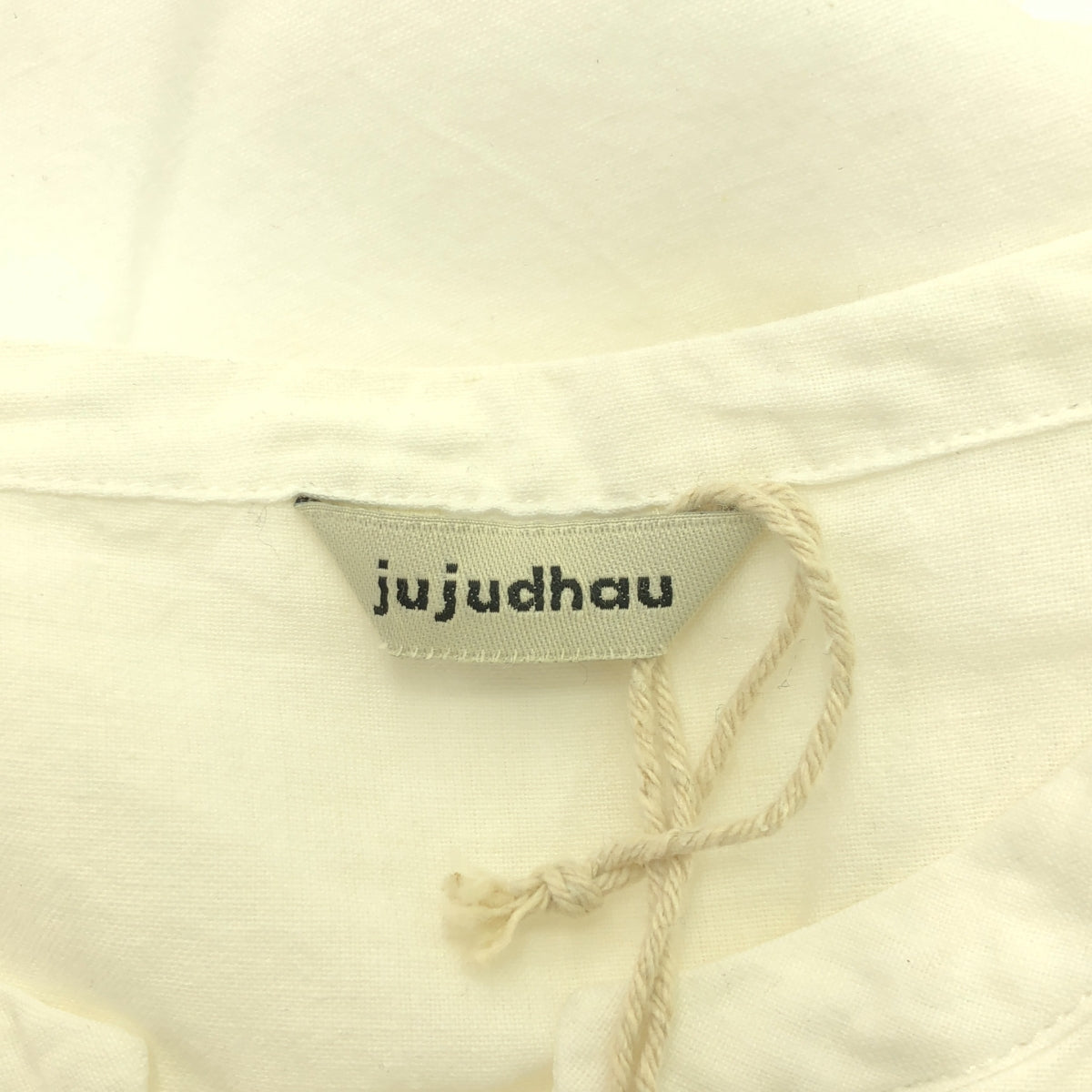 jujudhau / ズーズーダウ | BOX SHIRTS L/C  ボックス シャツ | F | ホワイト | レディース