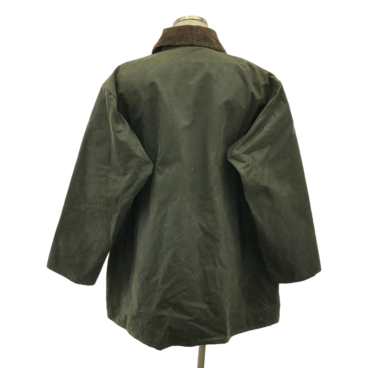 Barbour / バブアー | 90s~ / 1991年製 vintage NORTHUMBRIA / ノーザンブリア オイルドコート | C46 | オリーブ系 | メンズ