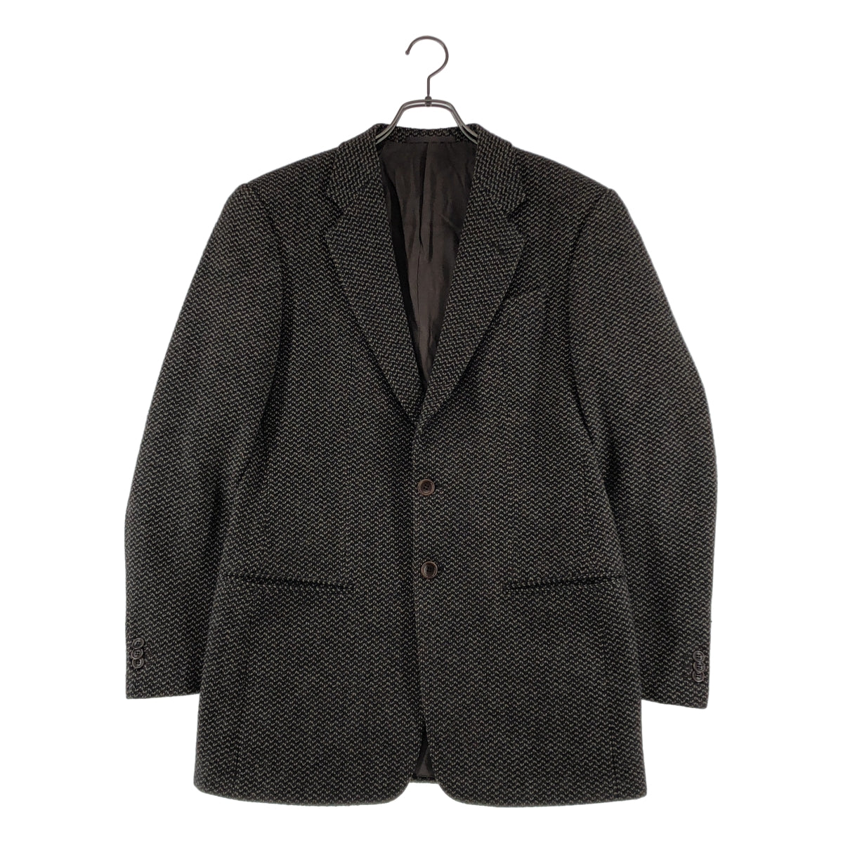 ジャケット・アウター 00s armani wool knit 2b tailored jacket ARMANI COLLEZIONI / アルマーニコレツォーニ | ウール ツイード 2B