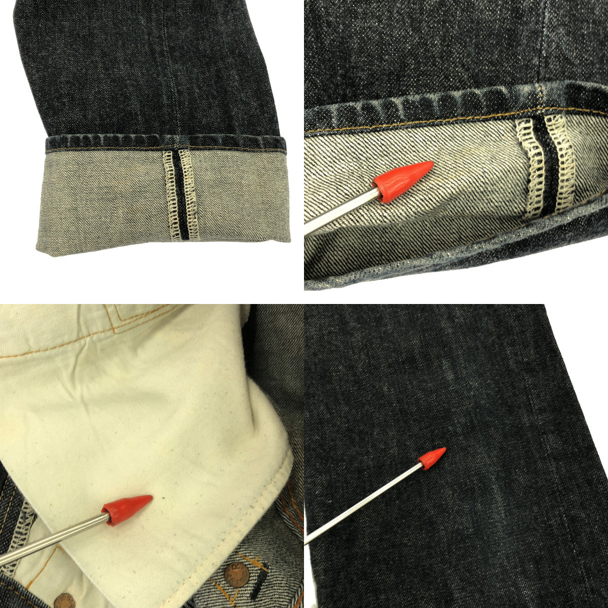 45rpm / Forty-Five R.P.M. | Straight denim pants | 28 | Indigo | Women's