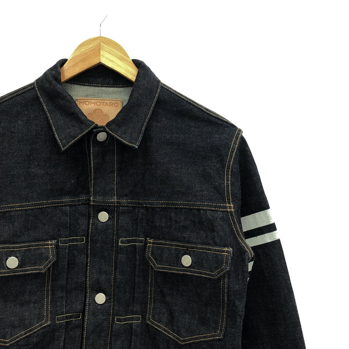 MOMOTARO JEANS / 모모 타로 청바지 | Lot.002 CLASSIC DENIM JACKET 15.7oz.DENIM / 데님 재킷 | S | 남성