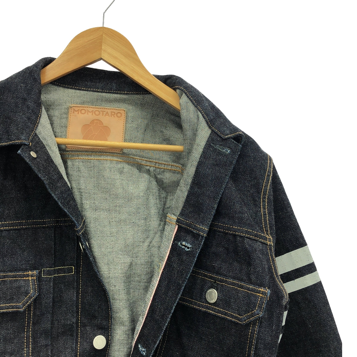 MOMOTARO JEANS / 모모 타로 청바지 | Lot.002 CLASSIC DENIM JACKET 15.7oz.DENIM / 데님 재킷 | S | 남성
