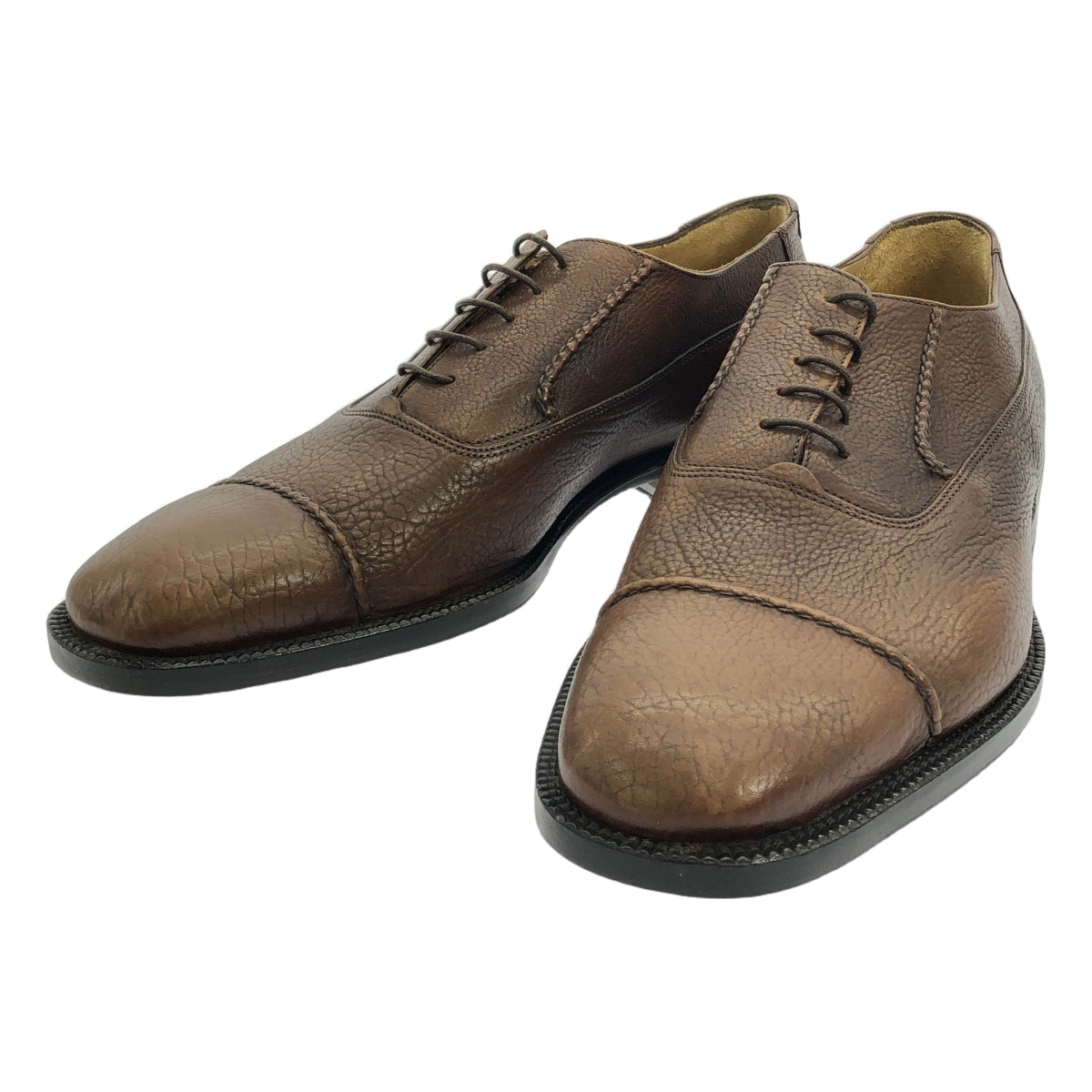 【美品】  COLE HAAN / コールハーン | ストレートチップ レザー シューズ | 10 E | ブラウン | メンズ