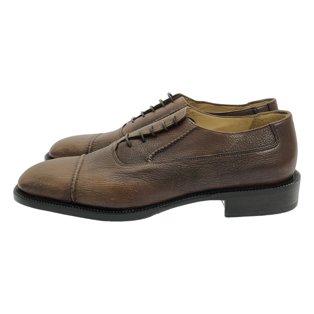 【美品】  COLE HAAN / コールハーン | ストレートチップ レザー シューズ | 10 E | ブラウン | メンズ