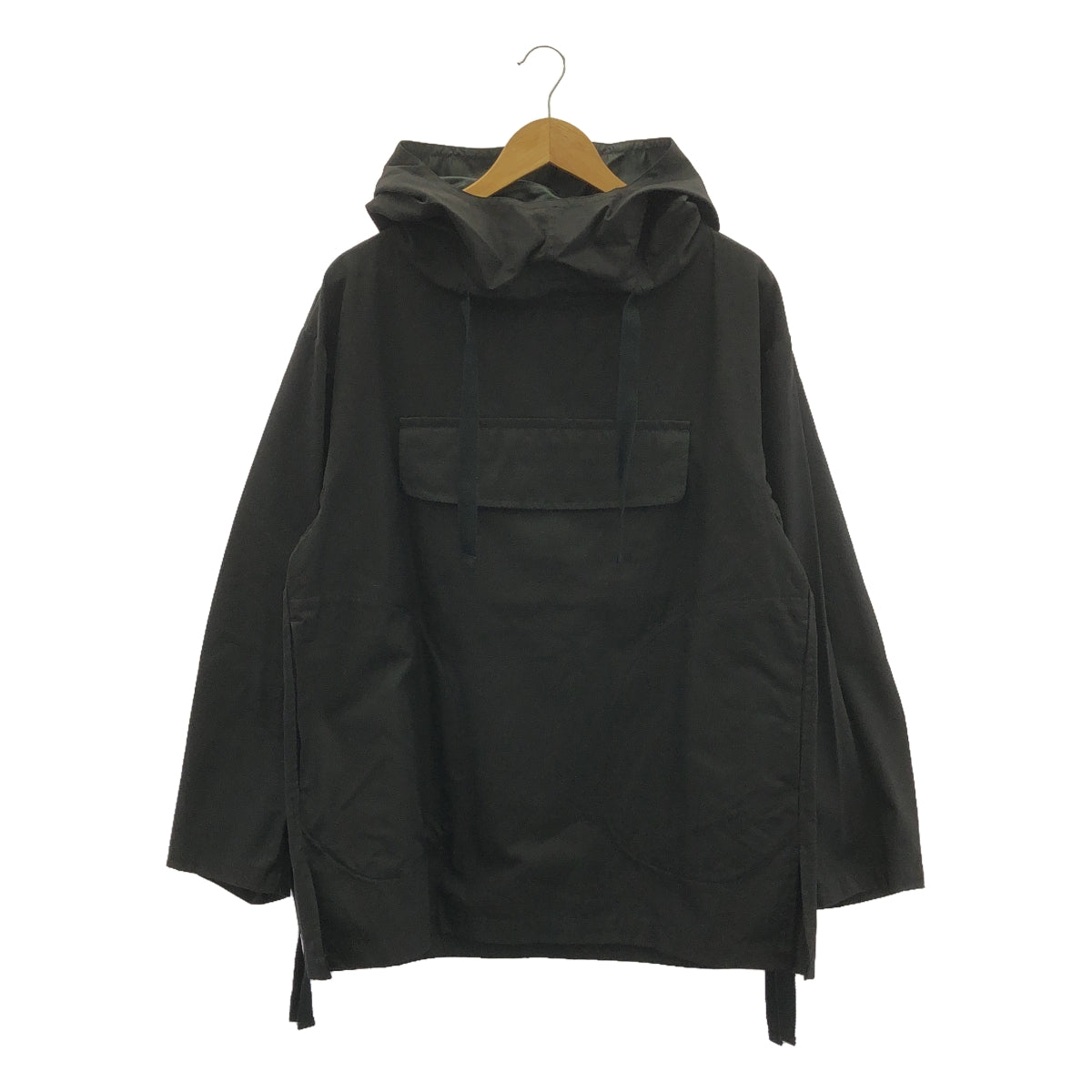 【新品】 prasthana / プラスターナ | hang strings salvage parka | S | ブラック | メンズ