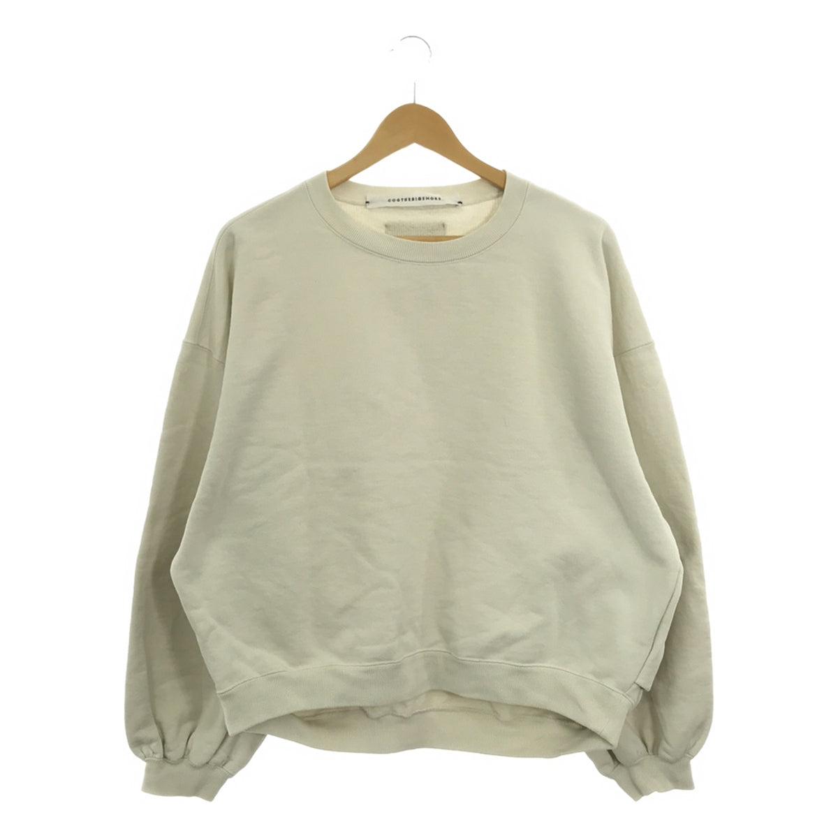 COGTHEBIGSMOKE / コグザビッグスモーク | PUFF SLV SWEAT パフスリーブ クルーネック スウェット | – KLD