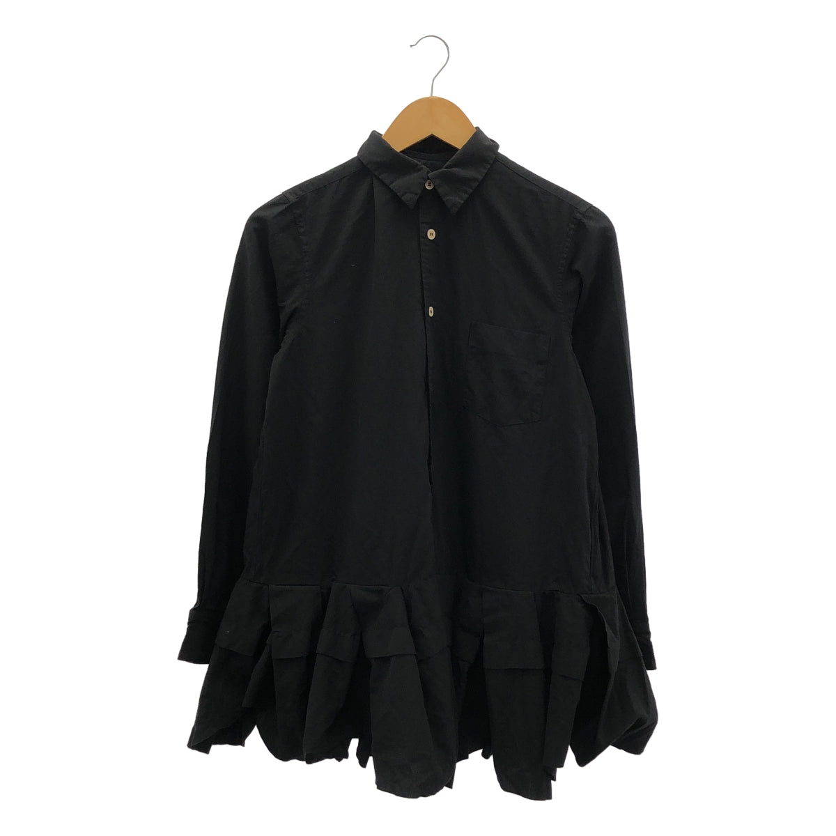COMME des GARCONS COMME des GARCONS / コムコム | 2025SS | 製品加工 ティアード シャツ ブラウス | S |