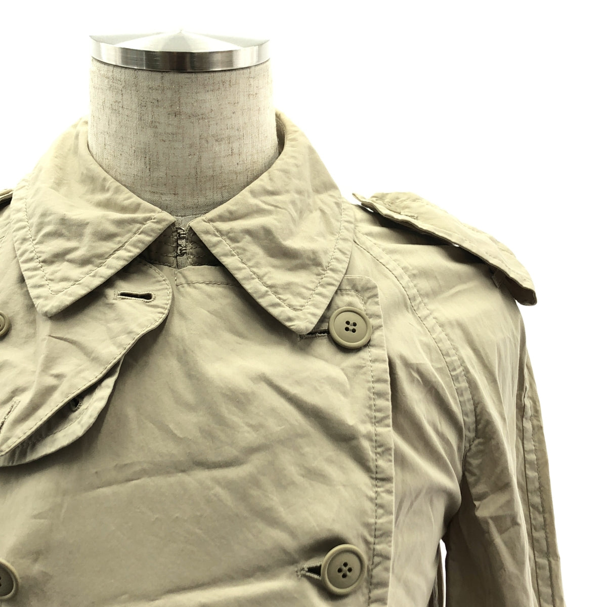 COMME des GARCONS HOMME PLUS | 2008SS | Pre-washed cotton trench coat | S | Men's