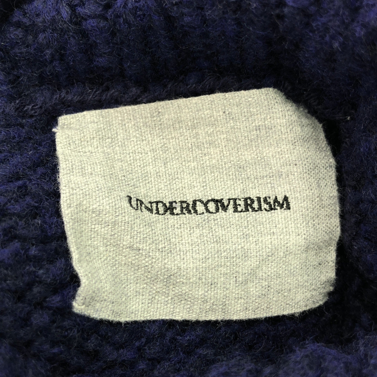 UNDERCOVERISM | Wool acrylic blend turtleneck side zip sleeveless knit | 2 | Women's