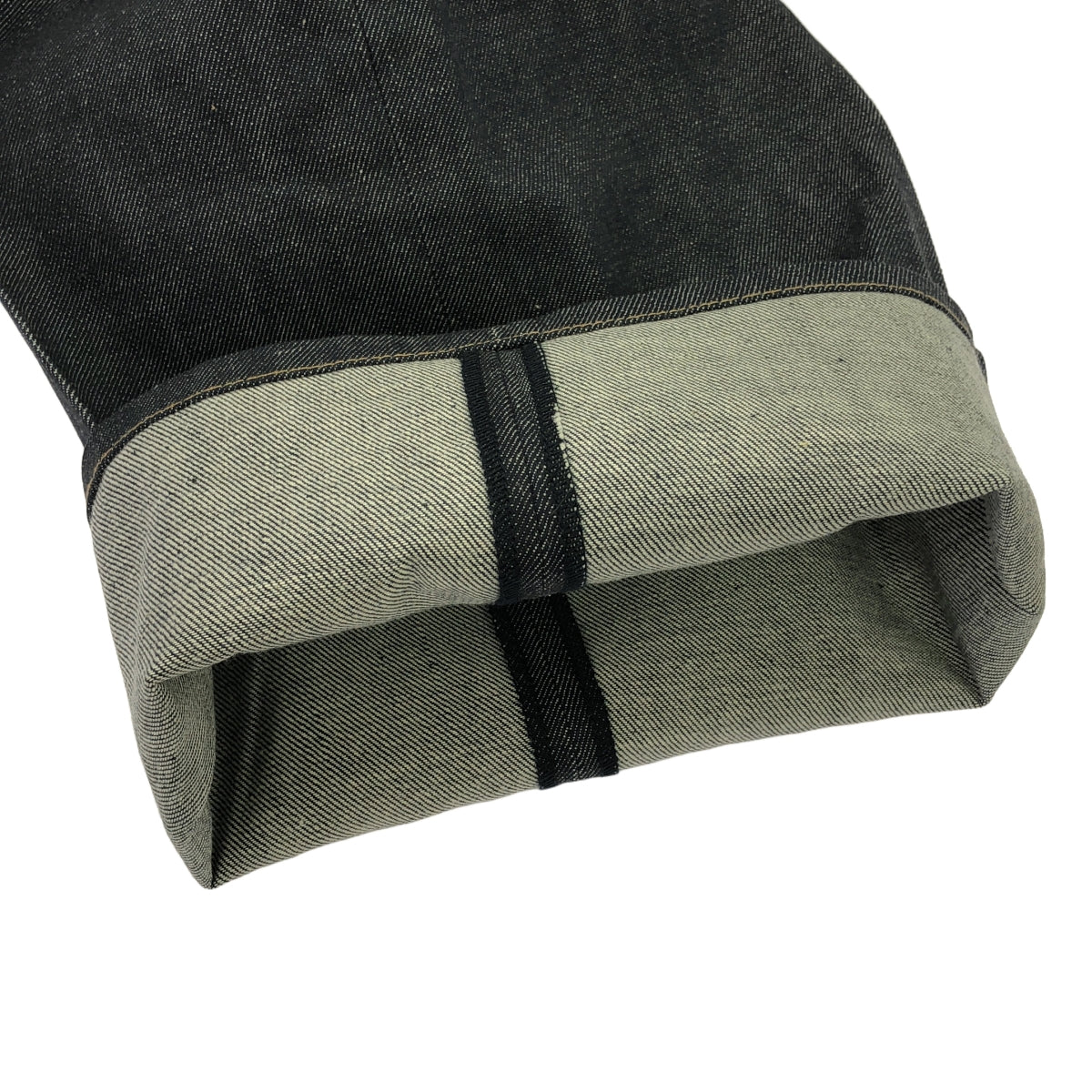 monkey time | 2023AW | One pleat straight ageless denim pants | L | Men's