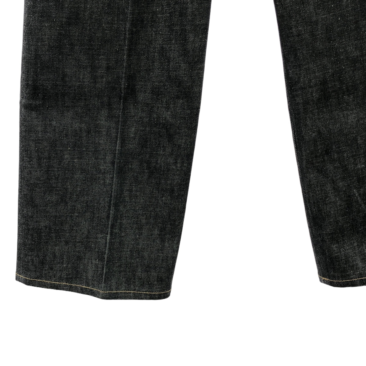 monkey time | 2023AW | One pleat straight ageless denim pants | L | Men's