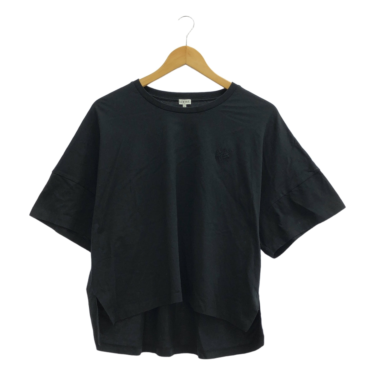 LOEWE | Anagram Logo Slit Over T-Shirt Cut and Sew | S | Women's