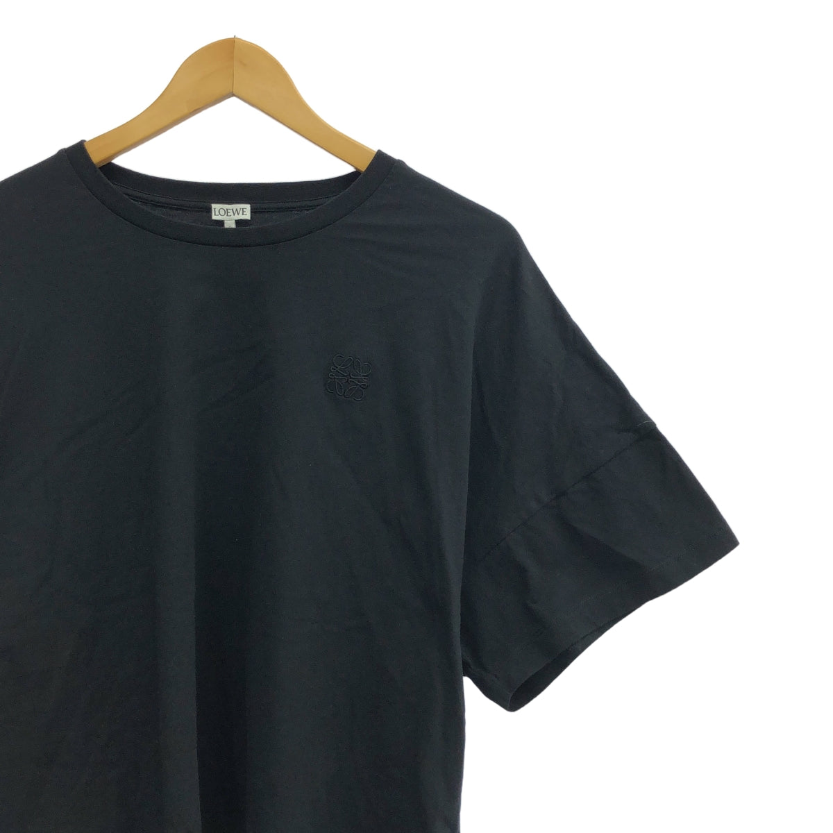 LOEWE | Anagram Logo Slit Over T-Shirt Cut and Sew | S | Women's