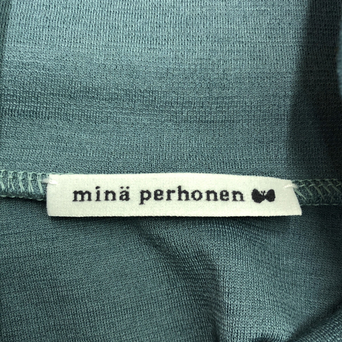 mina perhonen / mina perhonen | 2023-24 a/w | yukioto wool high neck cut and sew | 36 | women's