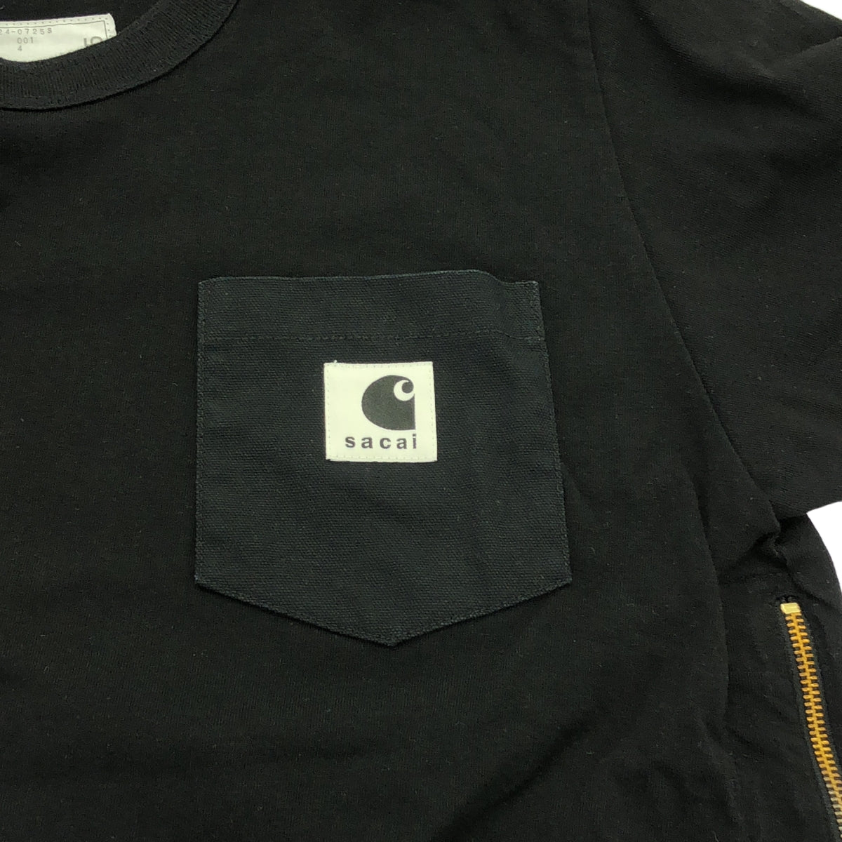 sacai / サカイ | 2024SS | Carhartt WIP T-Shirt カーハート ダックポケット コットン Tシャツ | 4 | メンズ