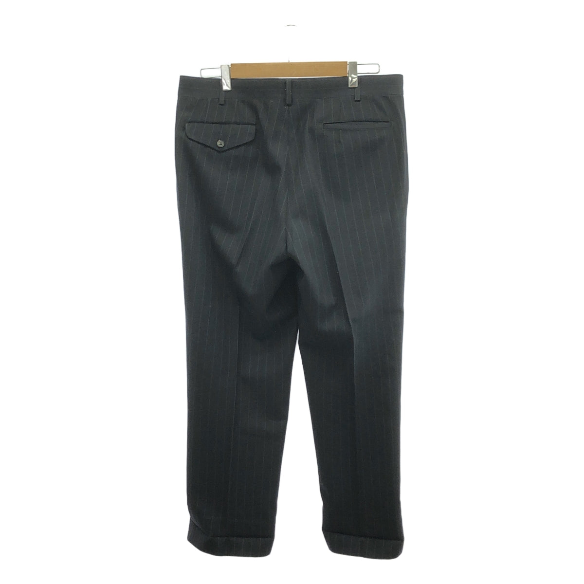 COMME des GARCONS HOMME DEUX | 2014AW | Wool striped slacks | L | Men's