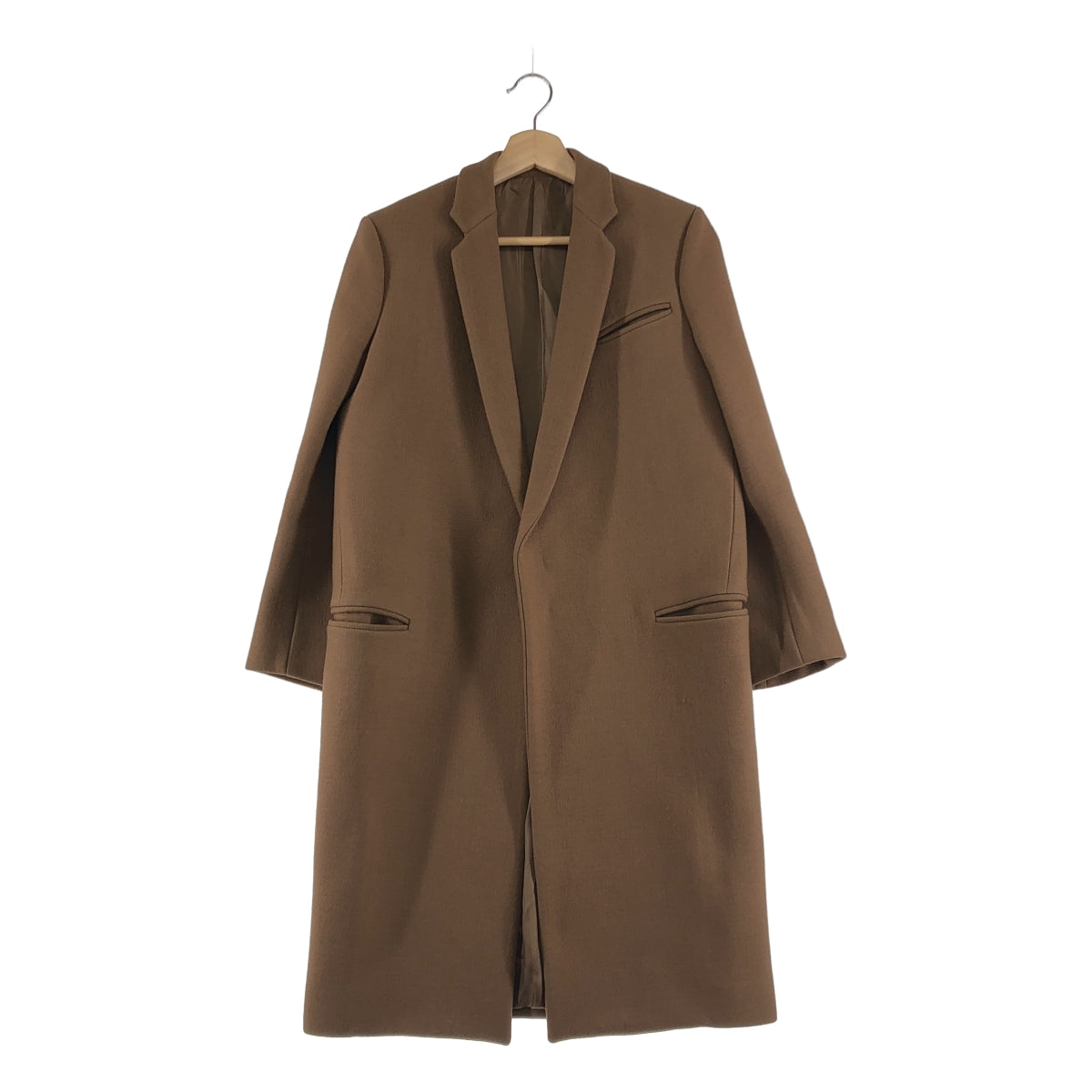 セリーヌ フィービー期 クロンビーコート ベージュ ウール 38 【210】 CELINE / セリーヌ | フィービー期 クロンビーコート / 総裏地 | 34