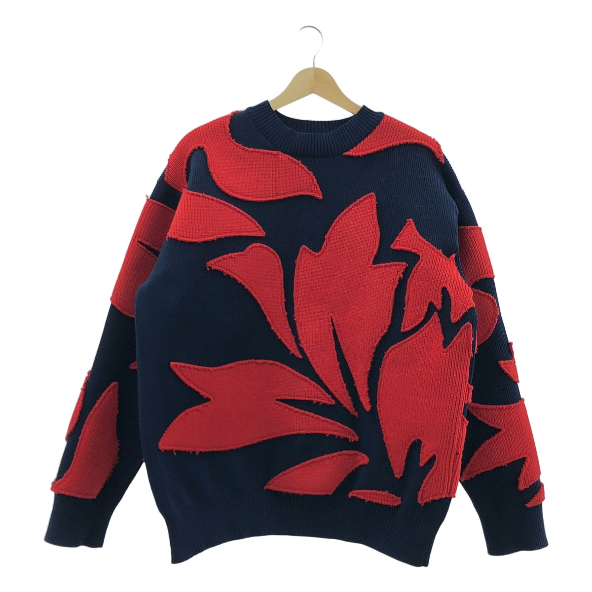 sacai | 2024SS | 花卉刺繡貼布針織衫 | 2 | 男款