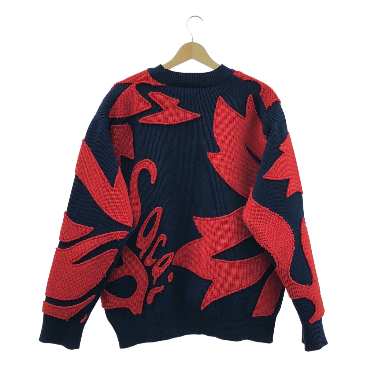 sacai | 2024SS | 花卉刺繡貼布針織衫 | 2 | 男款