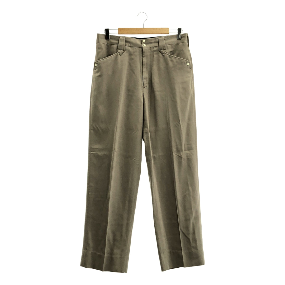 パンツ 50s rayon gabardine slacks brawn 50s rayon gabardine slacks brawn 【公式通販】