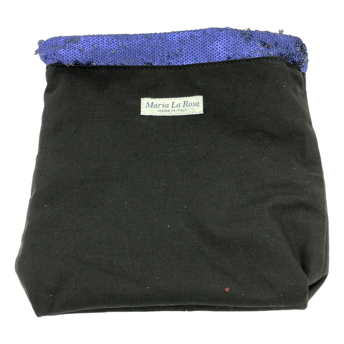 Maria La Rosa | Sequin Drawstring Handbag |