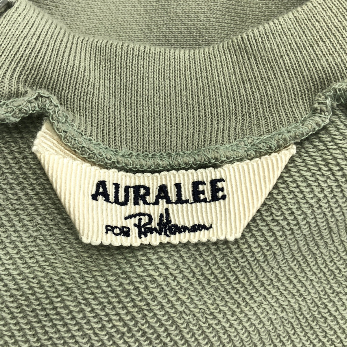 AURALEE | RON HERMAN 特製抽繩汗衫連身褲 | 0 | 女款