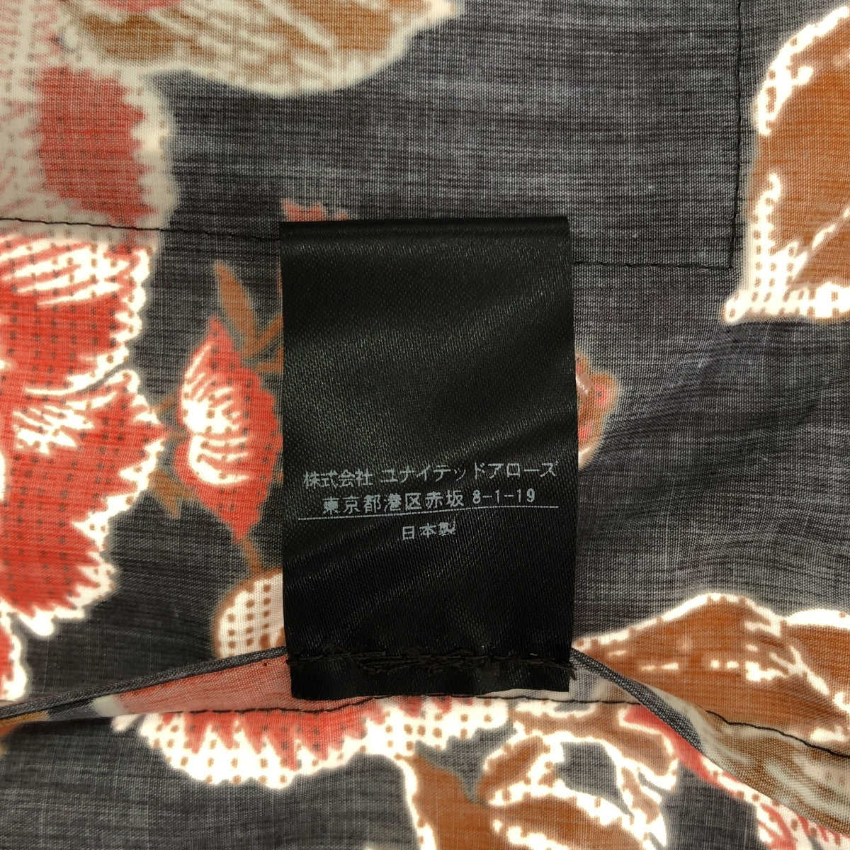【新品】 UNITED ARROWS / ユナイテッドアローズ | コットン フラワープリントシャツ | 38 | ブラウン | レディース