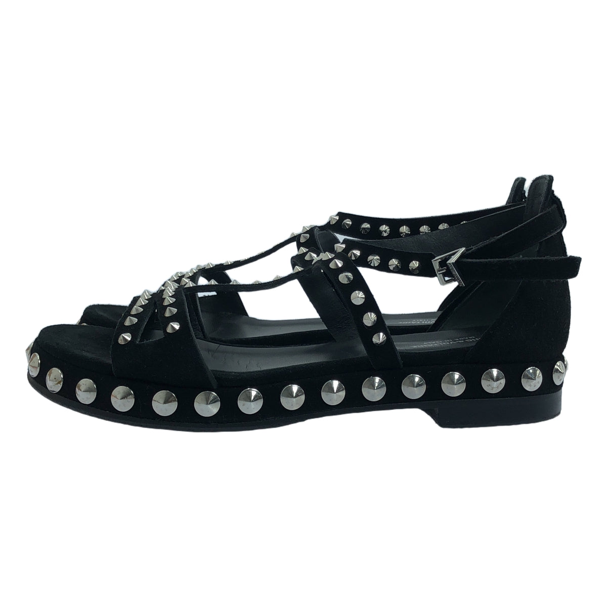 ZADIG&VOLTAIRE | Leather Studded Sandals | Size 37 | Women's
