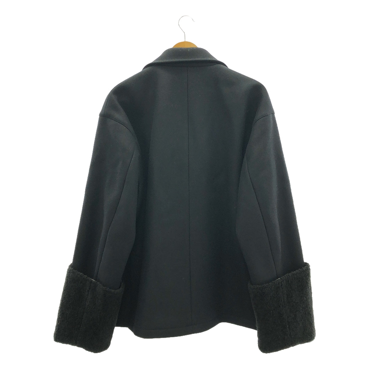 【신품】 prasthana / 프라스타나 | double breasted arm guard coat / 코트 | M | 블랙 | 남성