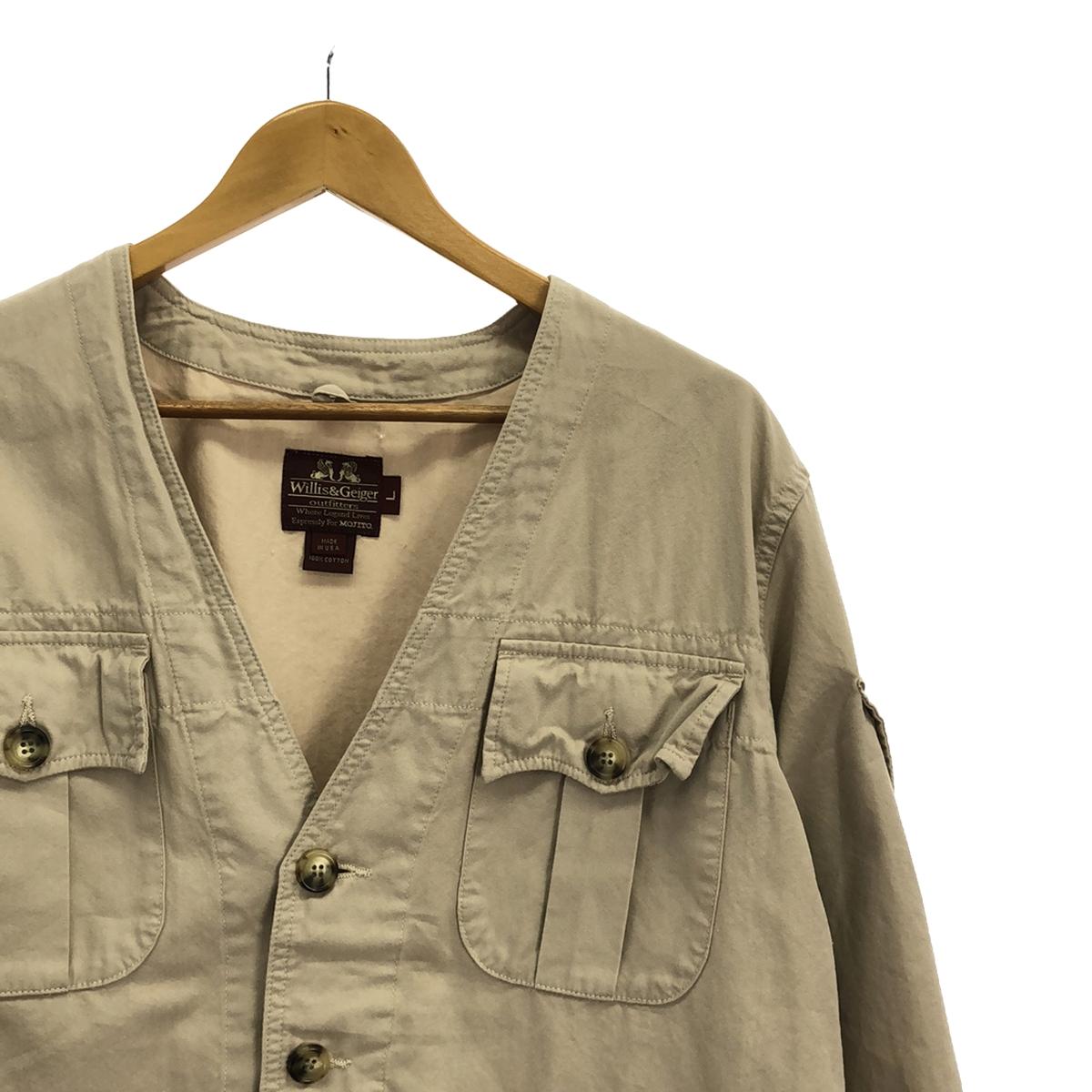 MOJITO / モヒート | × Willis&Geiger × BEAMS PLUS 別注 Bush Jacket / サファリ ブッシュ ジャケット | L | ベージュ | メンズ