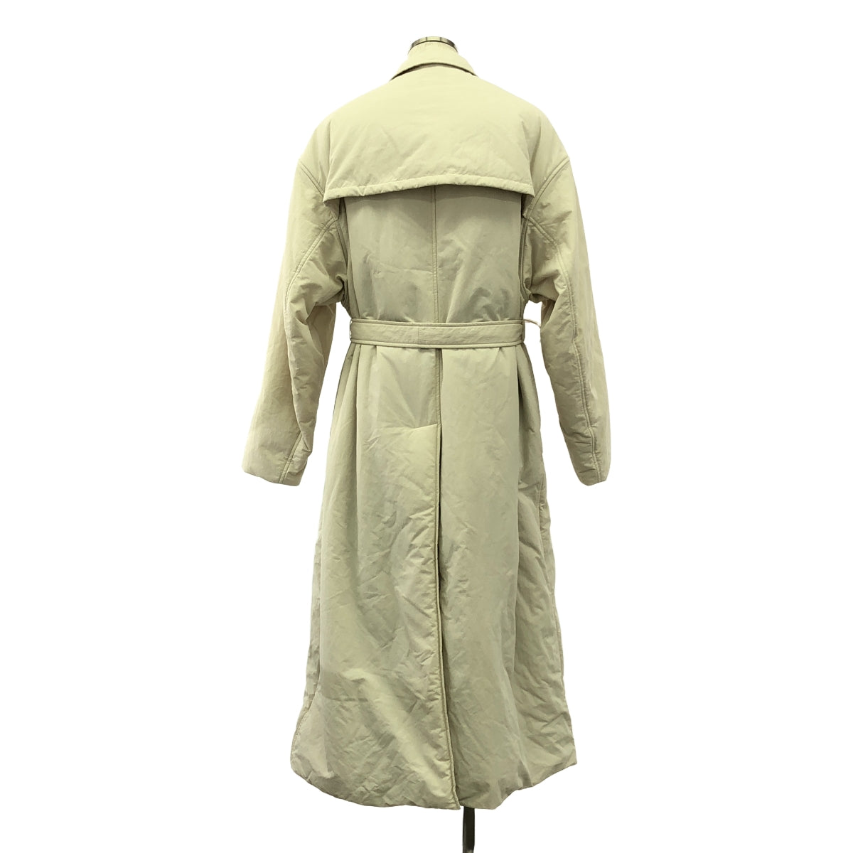 GUCCI / グッチ | BELTED MONOGRAM SUPREME PADDED COAT ベルト付 コート | 48 | メンズ