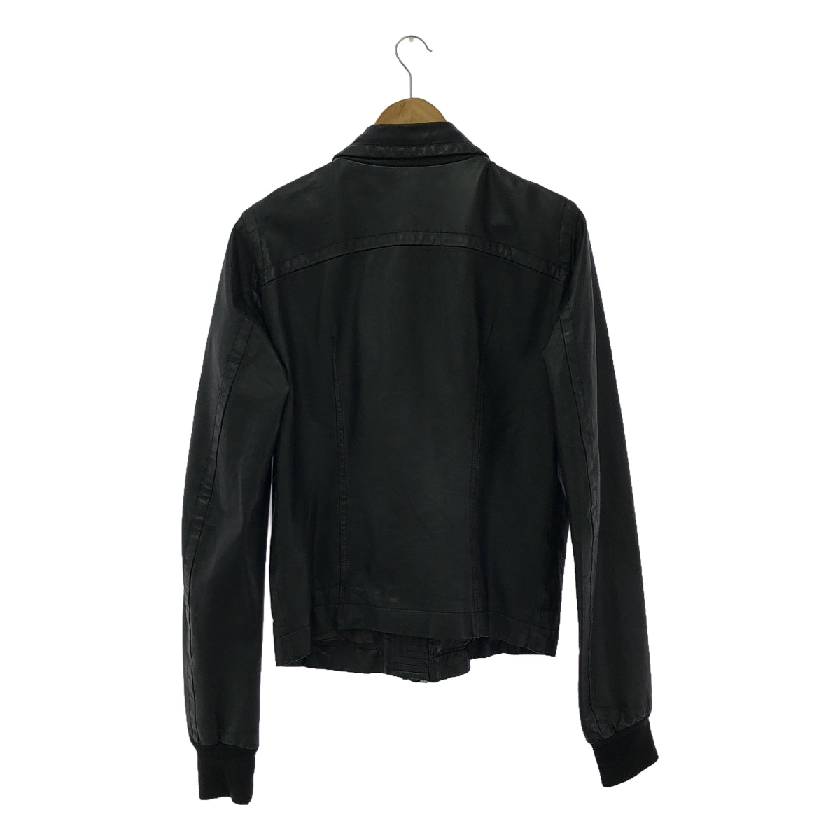 Rick Owens | OLMAR and MIRTA Lamb Leather Single Riders Jacket | S | Men's