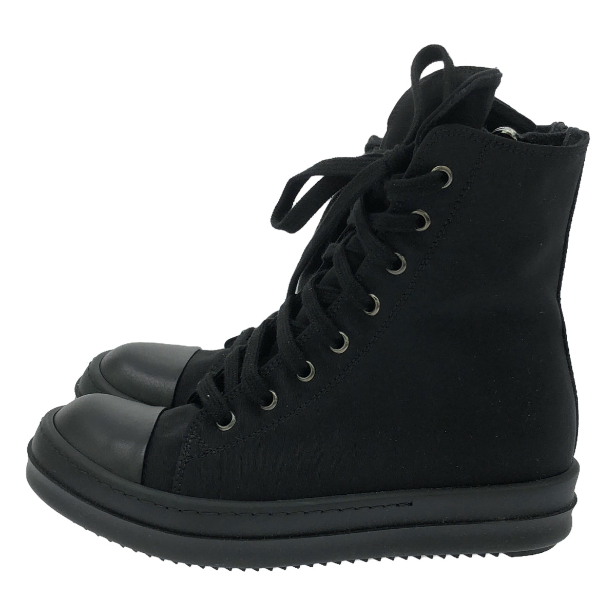 【新品】 DRKSHDW / ダークシャドウ | Rick Owens ハイカット スニーカー | 35 | ブラック | レディース