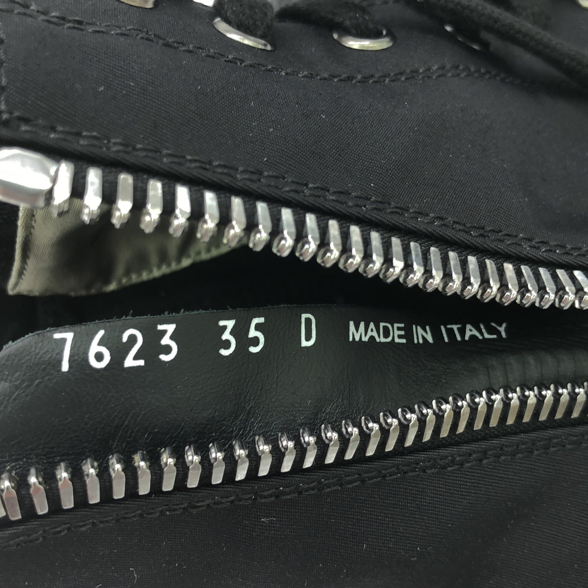 【新品】 DRKSHDW / ダークシャドウ | Rick Owens ハイカット スニーカー | 35 | ブラック | レディース