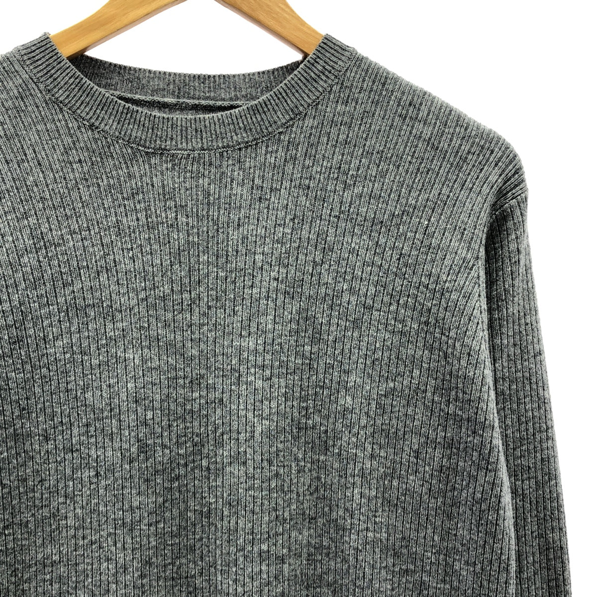 Spick and Span / スピックアンドスパン | 2023AW | リブニットワンピース | F | グレー | レディース