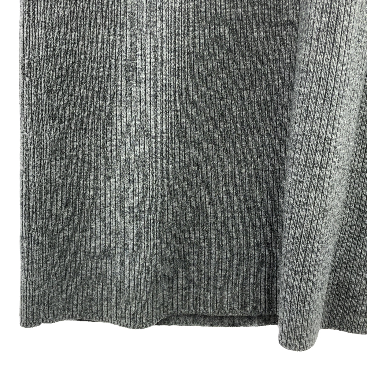 Spick and Span / スピックアンドスパン | 2023AW | リブニットワンピース | F | グレー | レディース