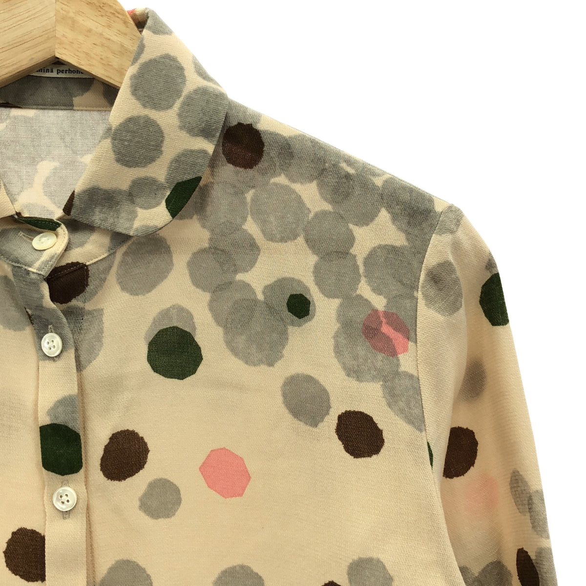 mina perhonen / mina perhonen | 2010AW | glimmer wool shirt | 36 | women's